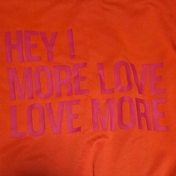 Bright Orange Graphic Cropped Tee and Shorts LoungeSet Size XXL NWOT - Picture 14 of 16